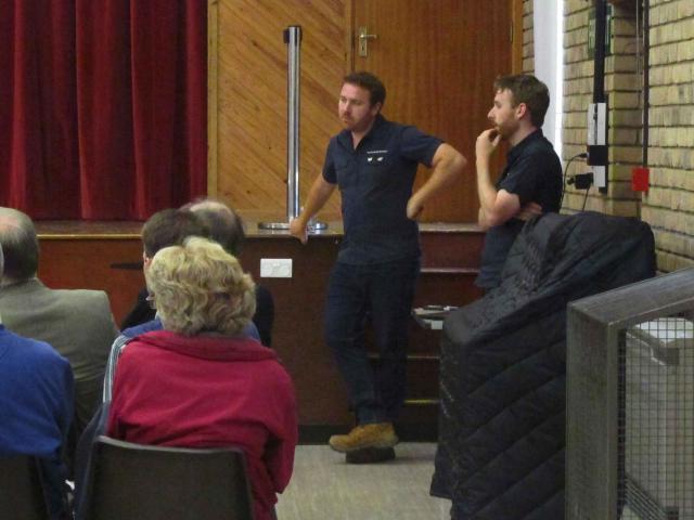 Norfolk AGM 2019 Butterfly Brothers Listening to questions
