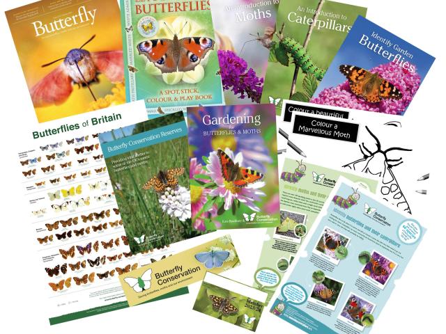 Butterfly Conservation Family welcome pack contents 